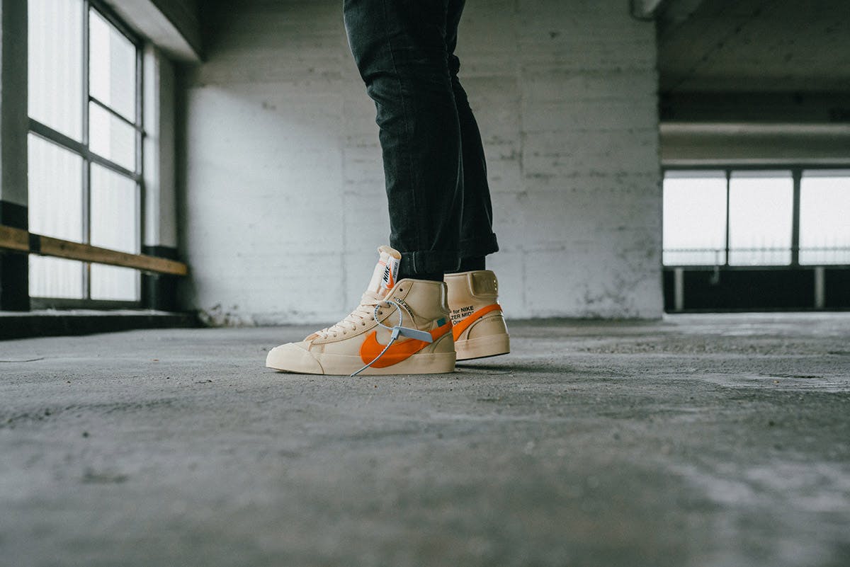 off white nike blazer 2018